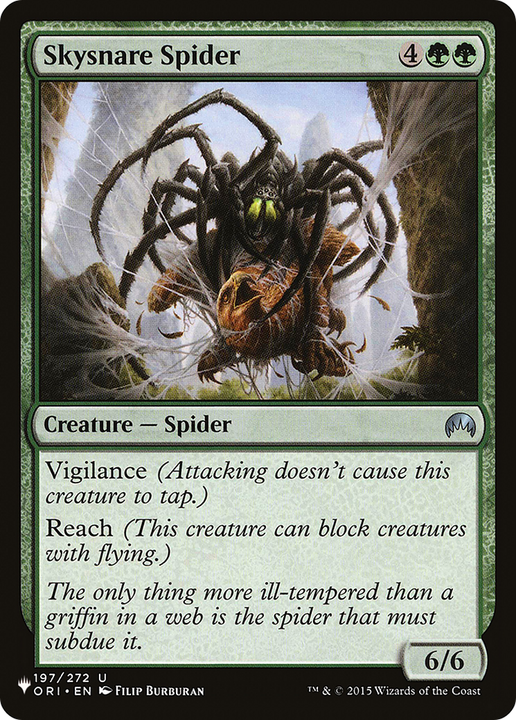 Skysnare Spider [The List Reprints] | Good Games Modbury