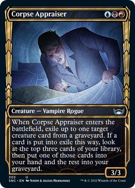 Corpse Appraiser Showcase 302/281 (Streets of New Capenna)  - Foil | Good Games Modbury