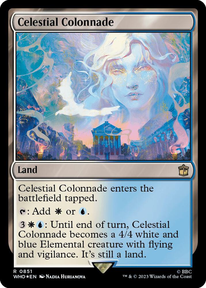 Celestial Colonnade 851/331 (Universes Beyond: Doctor Who)  - Surge Foil | Good Games Modbury