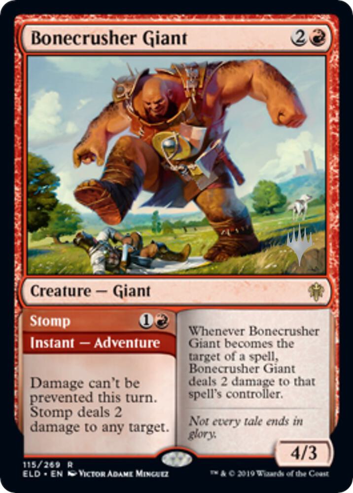 Bonecrusher Giant 115 (Promo Pack: Throne of Eldraine)  | Good Games Modbury