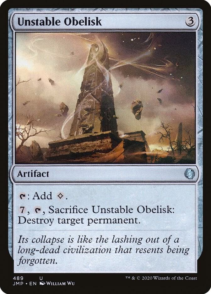 Unstable Obelisk 489/495 (Jumpstart)  | Good Games Modbury