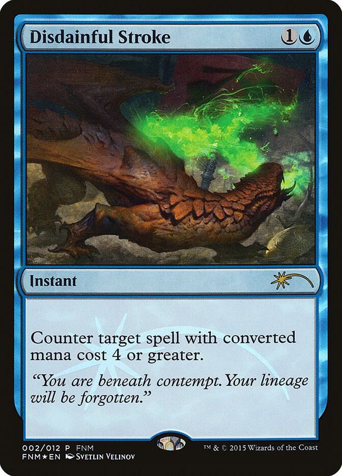 Disdainful Stroke 2 (FNM Promos)  - Foil | Good Games Modbury