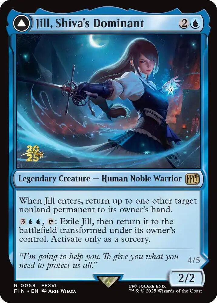 Jill Shivas Dominant 58s/116 (Prerelease Cards)  - Foil | Good Games Modbury