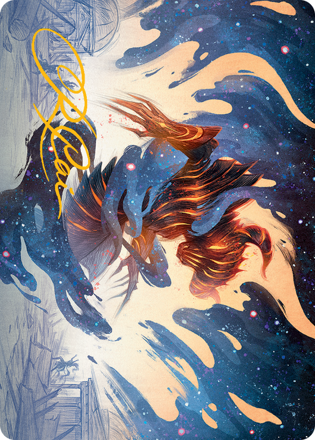 Collective Nightmare Art Card (Gold-Stamped Signature) [March of the Machine Art Series] | Good Games Modbury