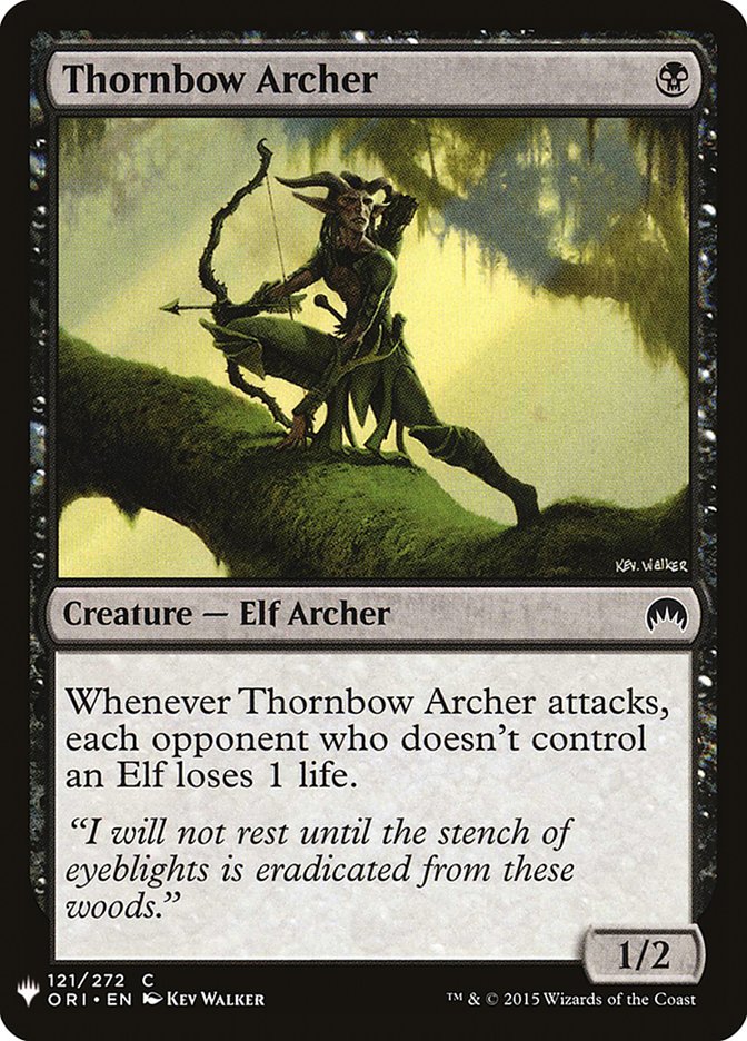 Thornbow Archer [Mystery Booster] | Good Games Modbury