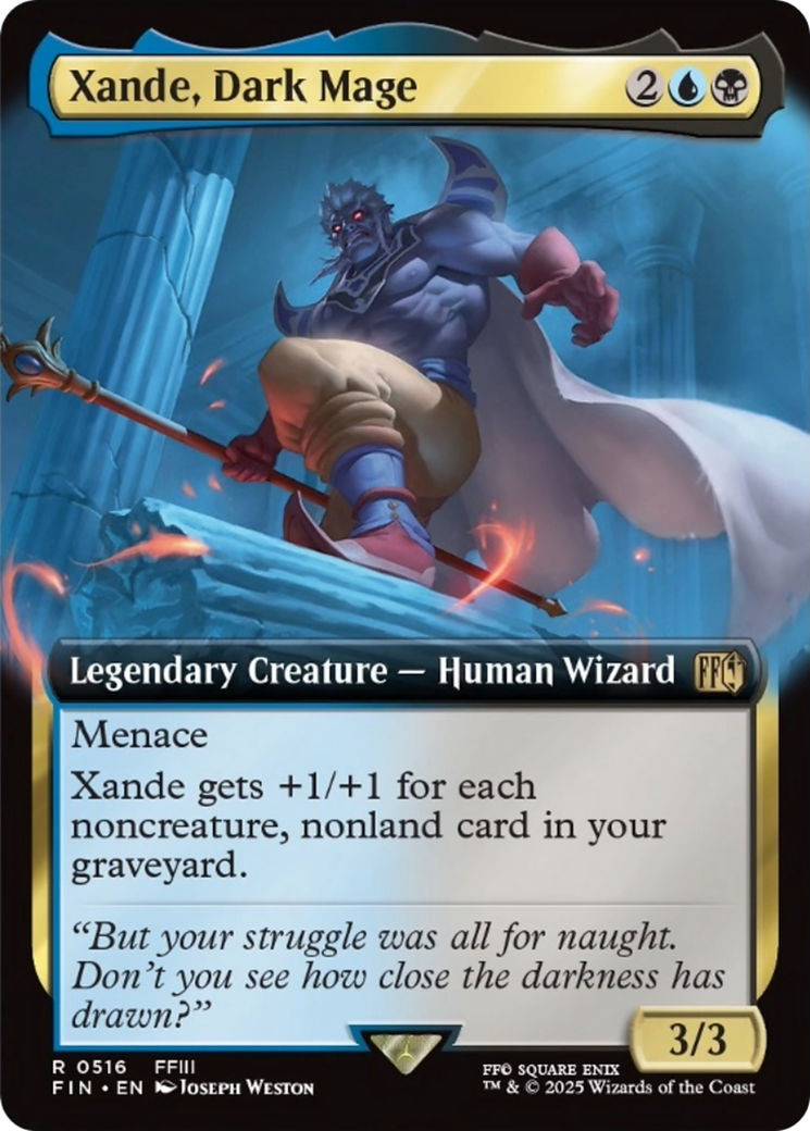 Xande, Dark Mage (Extended Art) [FINAL FANTASY] | Good Games Modbury