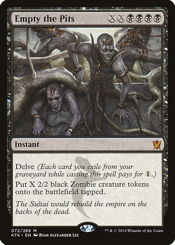 Empty the Pits 72/269 (Khans of Tarkir)  | Good Games Modbury