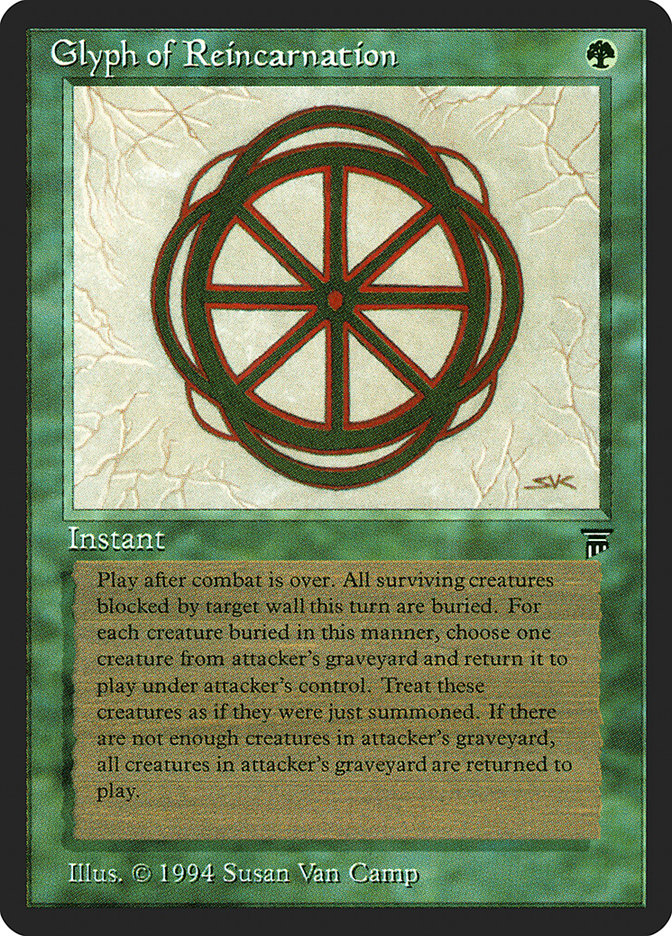 Glyph of Reincarnation 189/310 (Legends)  | Good Games Modbury