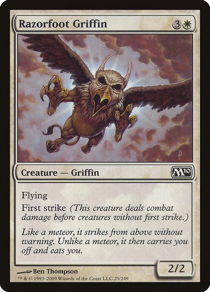Razorfoot Griffin 25/249 (Magic 2010 (M10))  | Good Games Modbury