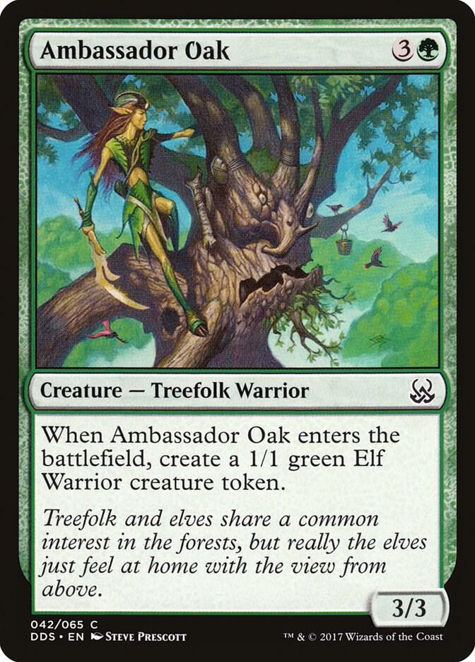 Ambassador Oak 42/65 (Duel Decks: Mind vs. Might)  | Good Games Modbury