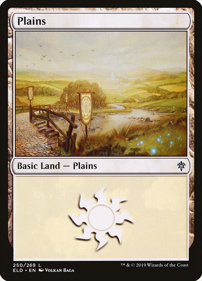 Plains (250) [Throne of Eldraine] | Good Games Modbury