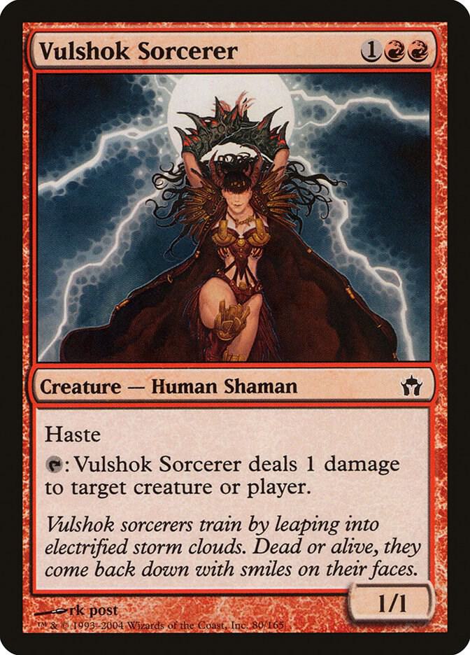 Vulshok Sorcerer 80/165 (Fifth Dawn)  | Good Games Modbury