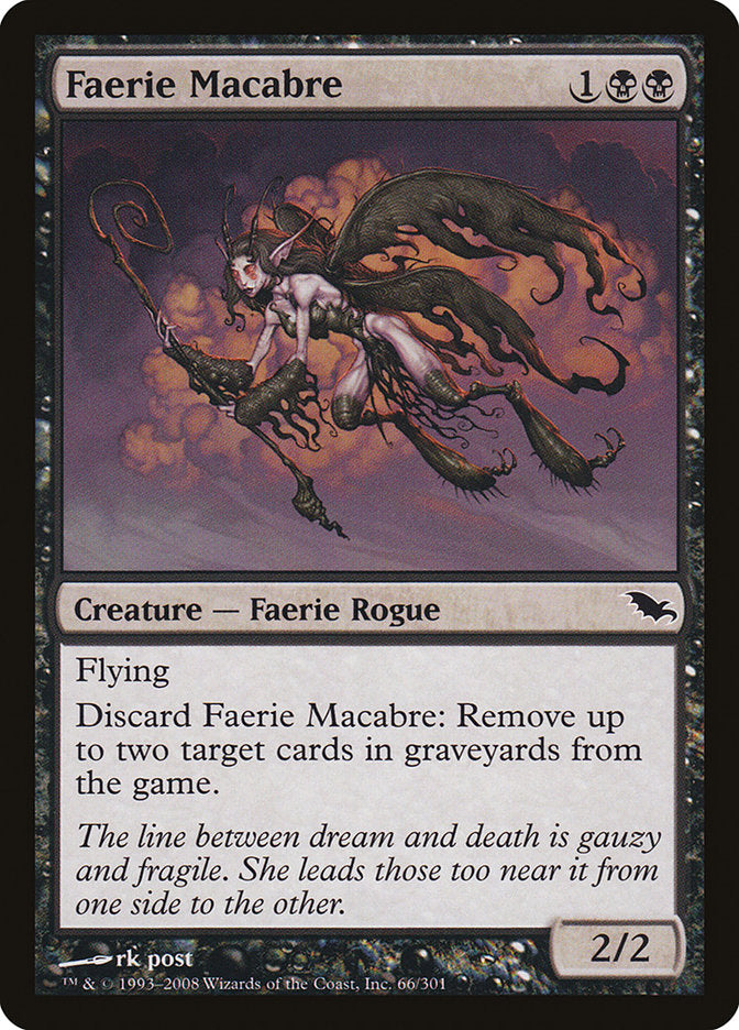 Faerie Macabre [Shadowmoor] | Good Games Modbury