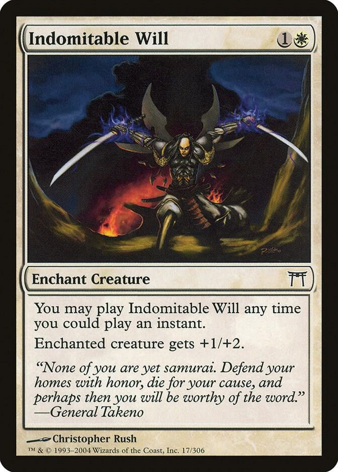Indomitable Will 17/306 (Champions of Kamigawa)  - Foil | Good Games Modbury