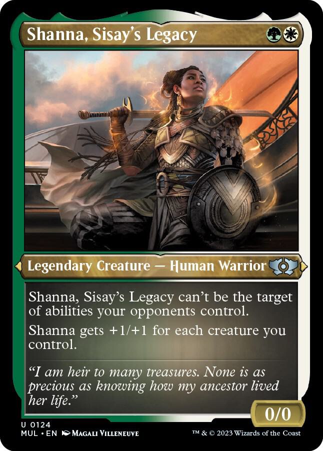 Shanna, Sisay's Legacy 124/65 (March of the Machine: Multiverse Legends)  - Etched Foil | Good Games Modbury