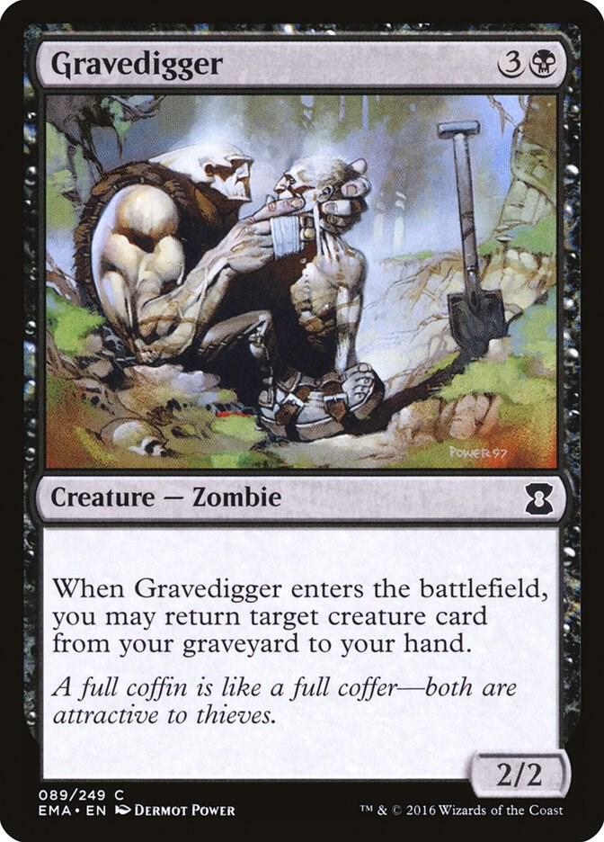 Gravedigger 89/249 (Eternal Masters)  - Foil | Good Games Modbury