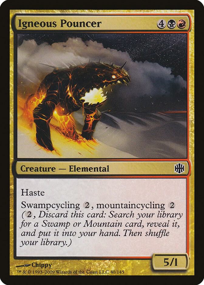 Igneous Pouncer 40/145 (Alara Reborn)  | Good Games Modbury