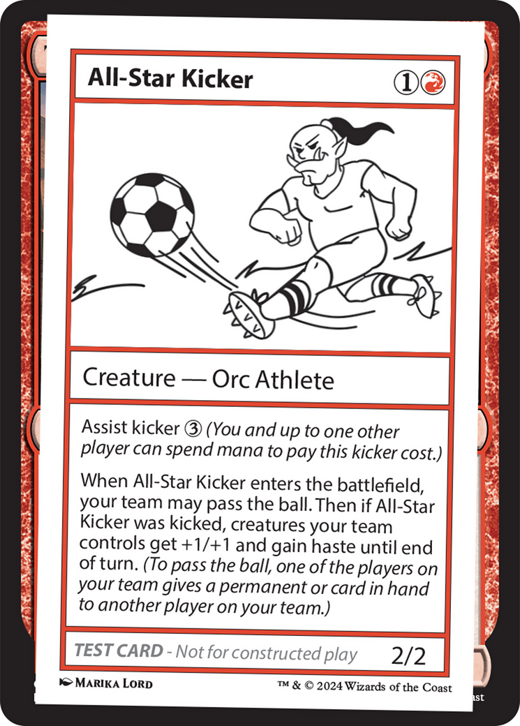 All-Star Kicker [Mystery Booster 2 Playtest Cards] | Good Games Modbury