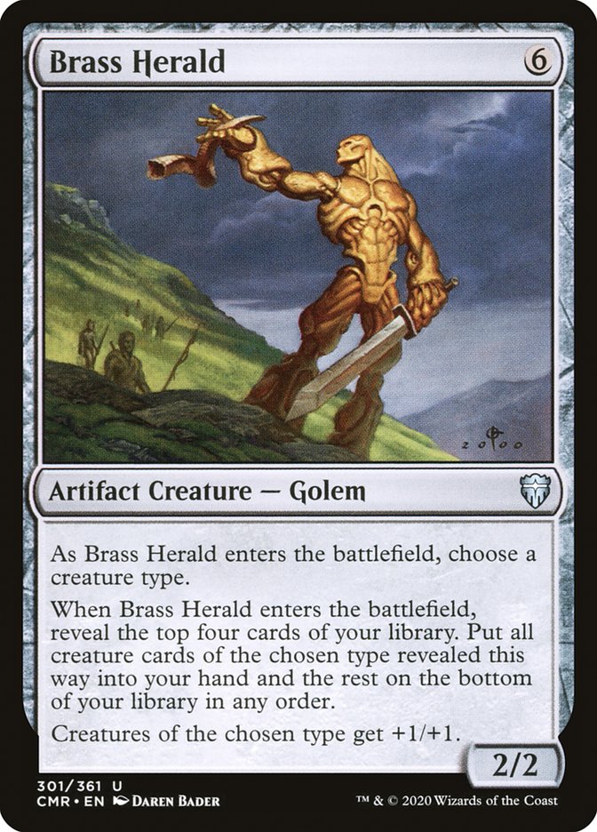 Brass Herald [Commander Legends] | Good Games Modbury