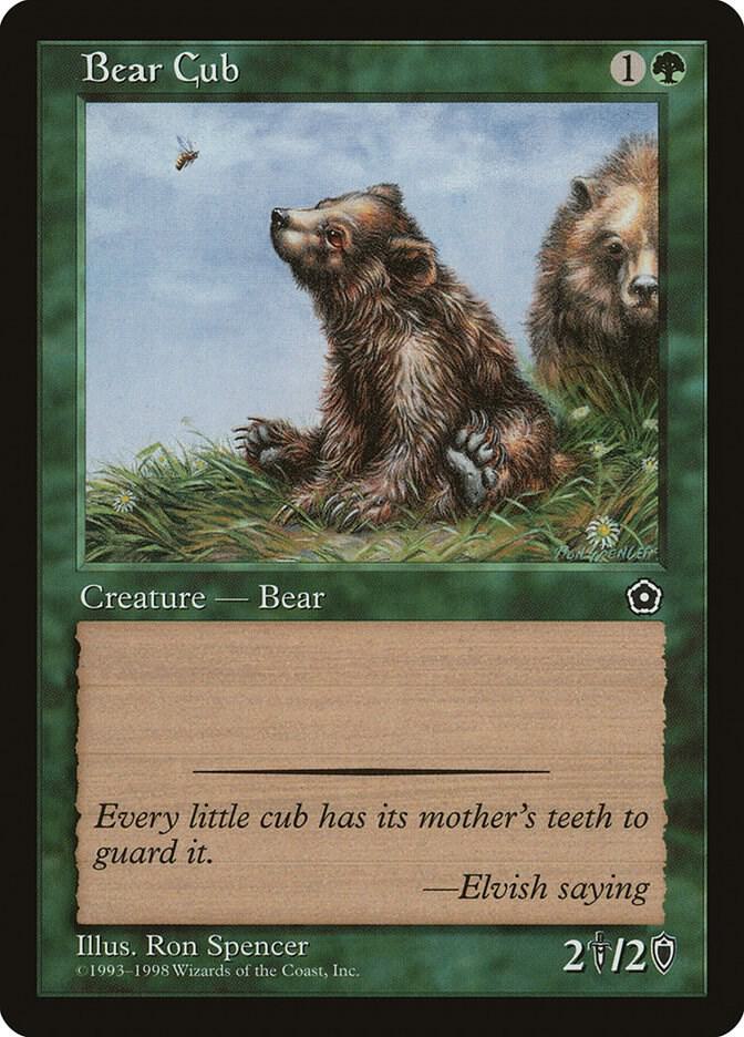 Bear Cub 123/165 (Portal Second Age)  | Good Games Modbury