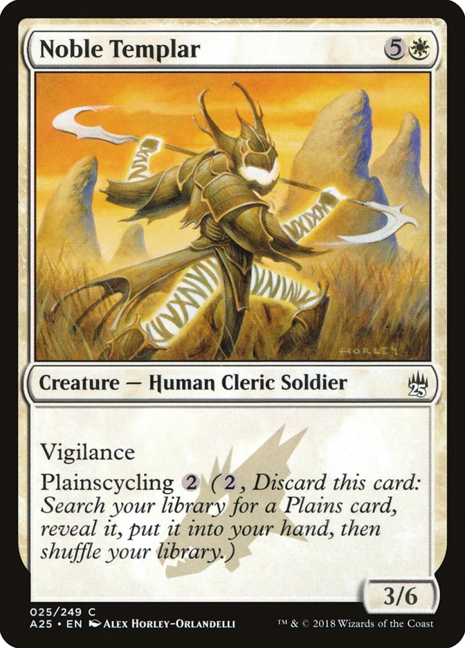 Noble Templar 25/249 (Masters 25)  - Foil | Good Games Modbury