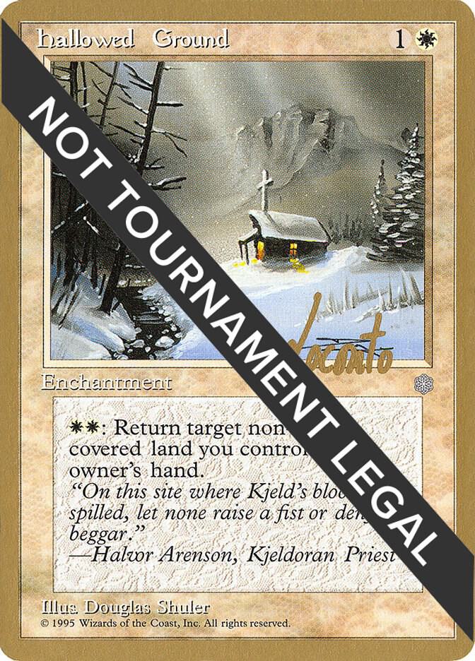 Hallowed Ground 1996 Michael Loconto ICE ml29/308 (World Championship Decks)  | Good Games Modbury