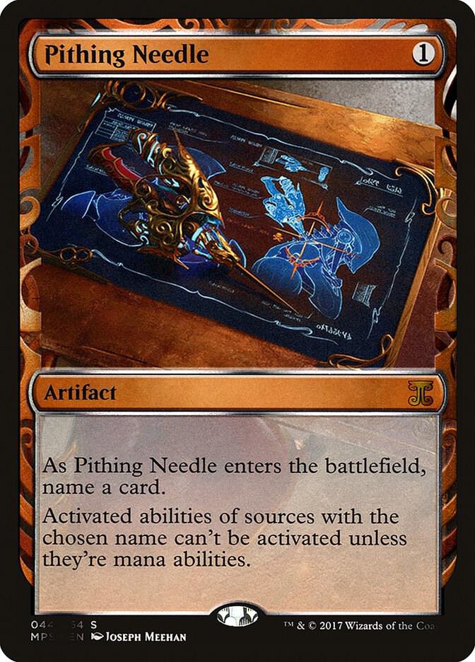 Pithing Needle 44/54 (Masterpiece Series: Kaladesh Inventions)  - Foil | Good Games Modbury