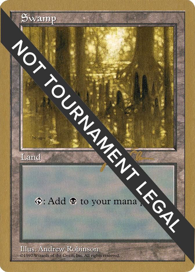 Swamp 442 1997 Jakub Slemr 5ED js438/131 (World Championship Decks)  | Good Games Modbury