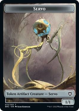 Servo Construct 005 Double Sided Token 13 // 5 (Commander: The Brothers' War)  | Good Games Modbury