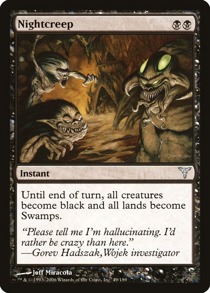 Nightcreep 49/180 (Dissension)  - Foil | Good Games Modbury