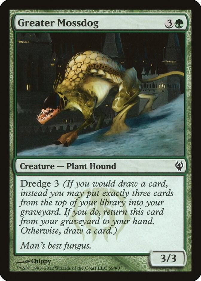 Greater Mossdog 59/90 (Duel Decks: Izzet vs. Golgari)  | Good Games Modbury