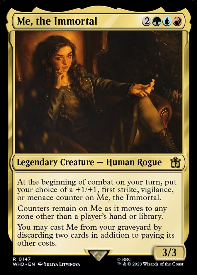 Me, the Immortal 147/331 (Universes Beyond: Doctor Who)  - Foil | Good Games Modbury