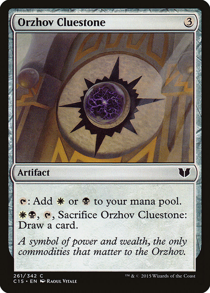 Orzhov Cluestone 261/342 (Commander 2015)  | Good Games Modbury