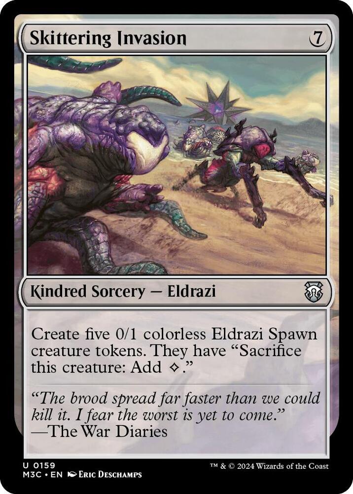 Skittering Invasion 159/411 (Commander: Modern Horizons 3)  - Ripple Foil | Good Games Modbury
