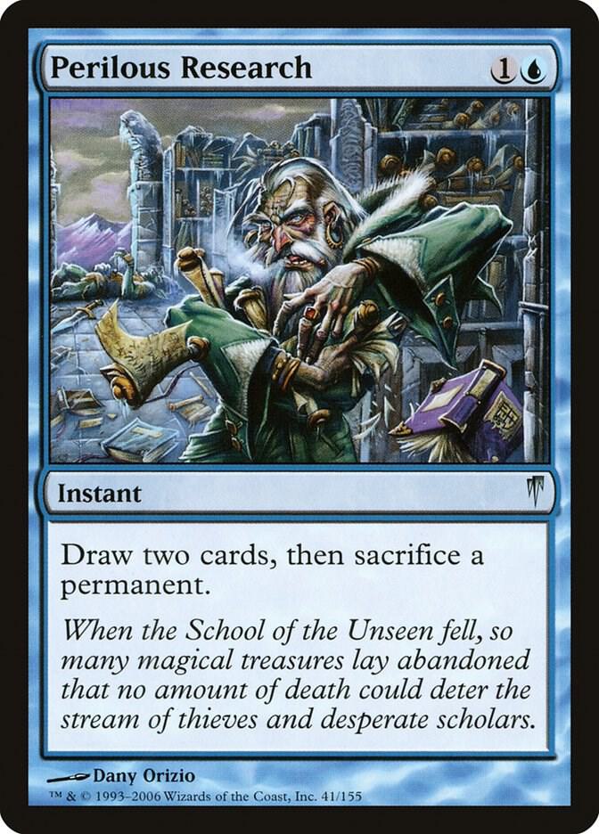 Perilous Research 41/155 (Coldsnap)  - Foil | Good Games Modbury