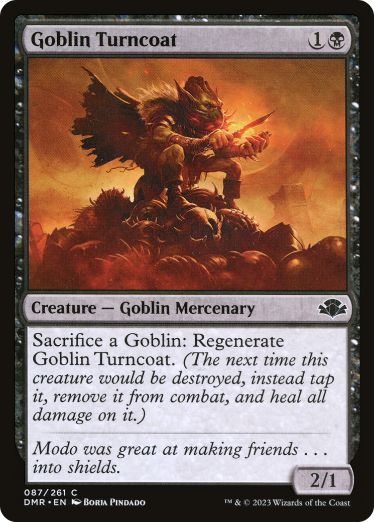 Goblin Turncoat [Dominaria Remastered] | Good Games Modbury