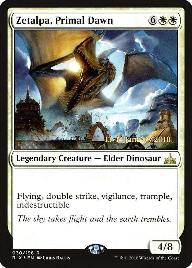 Zetalpa Primal Dawn 30s/98 (Prerelease Cards)  - Foil | Good Games Modbury