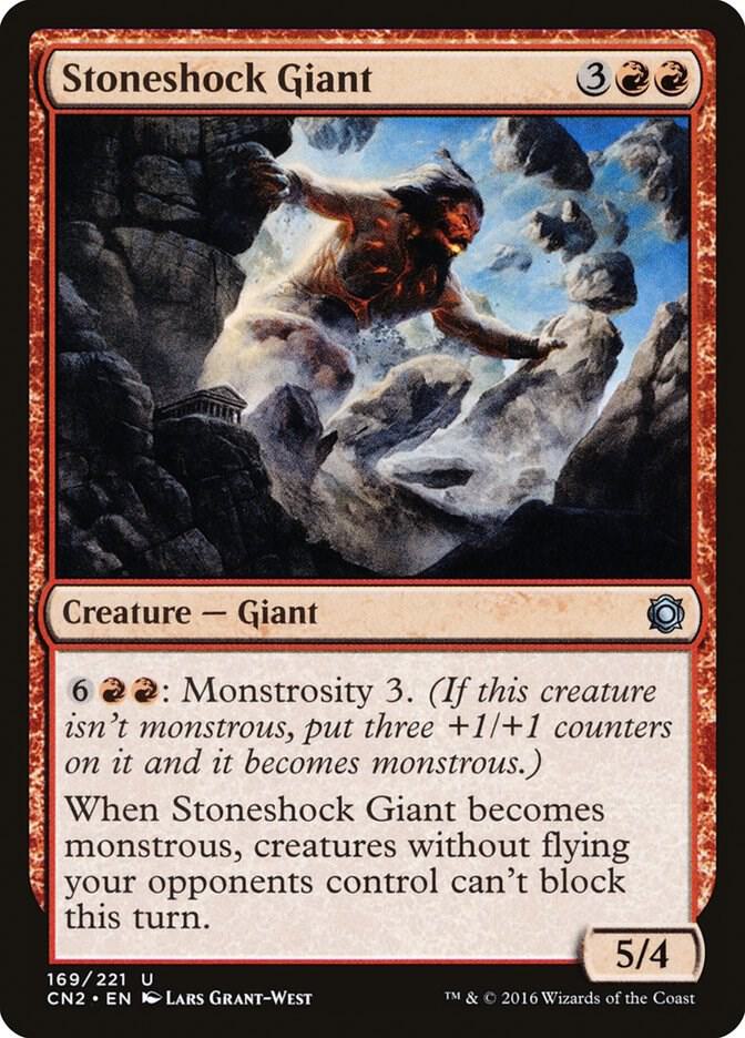 Stoneshock Giant 169/221 (Conspiracy: Take the Crown)  | Good Games Modbury