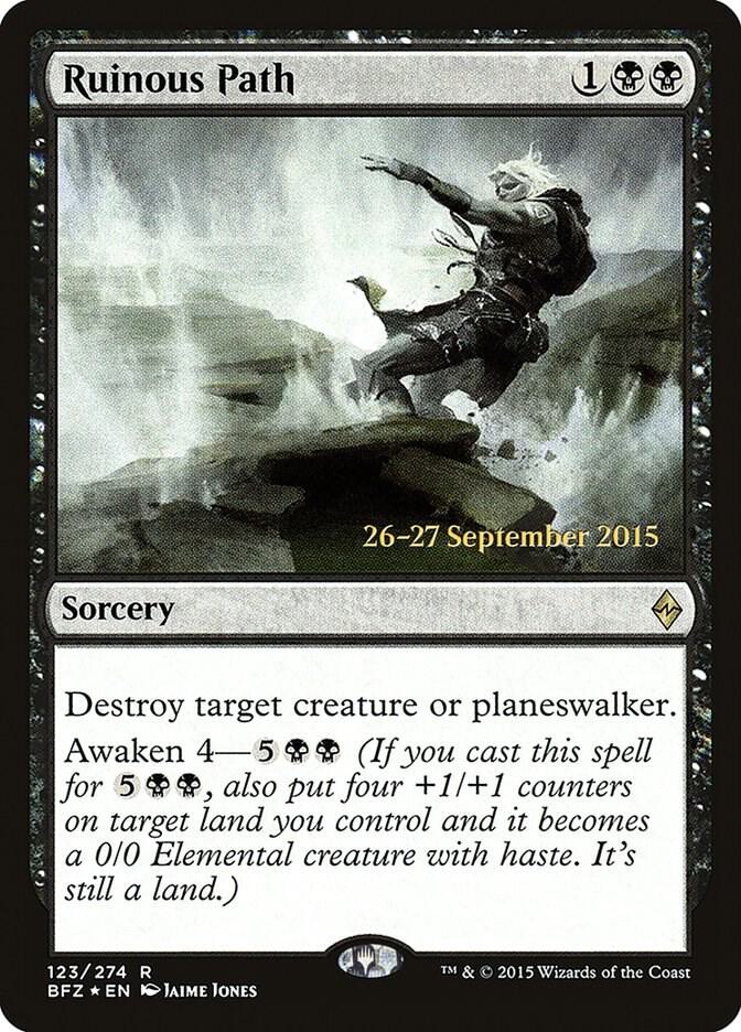 Ruinous Path 123s/90 (Prerelease Cards)  - Foil | Good Games Modbury