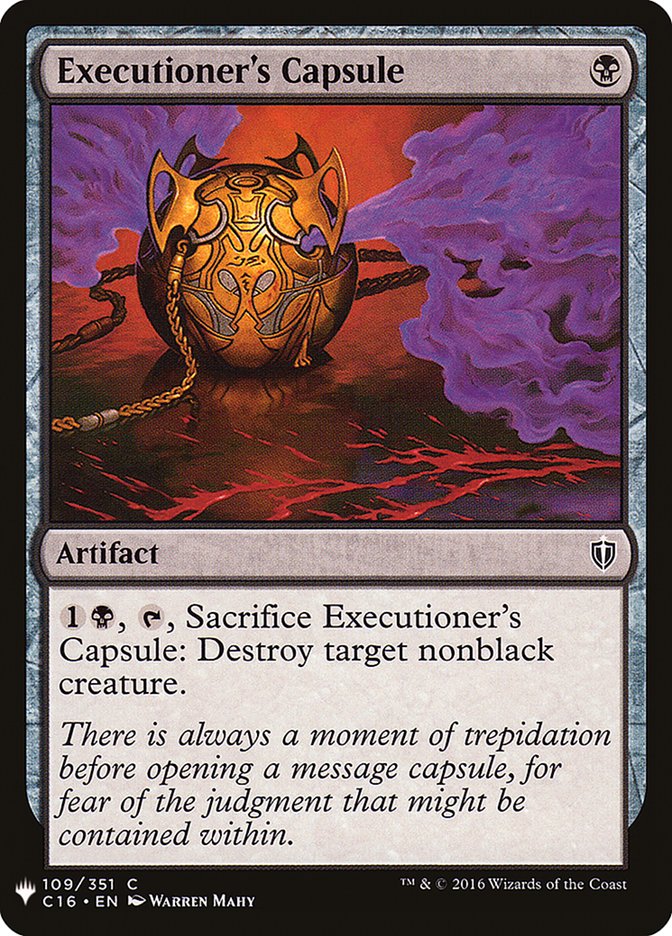 Executioner's Capsule [Mystery Booster] | Good Games Modbury