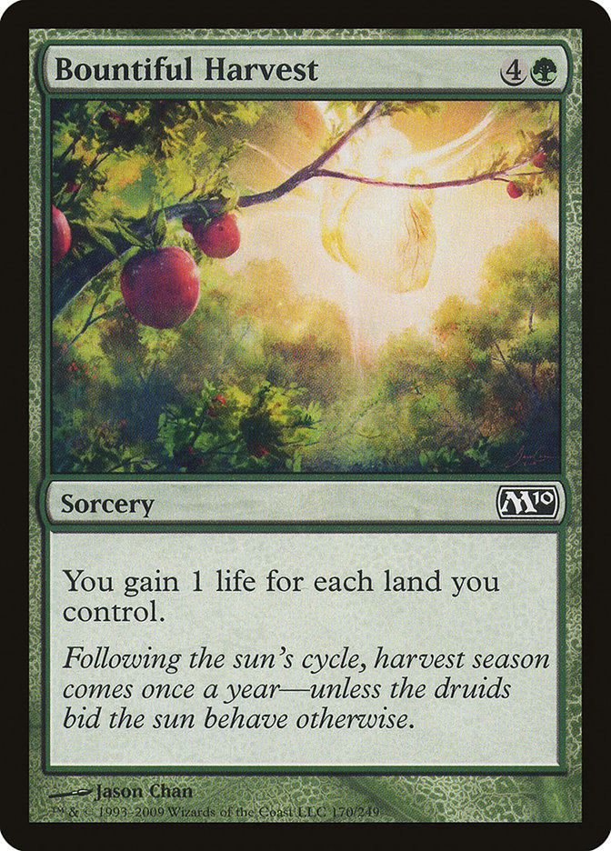 Bountiful Harvest [Magic 2010] | Good Games Modbury
