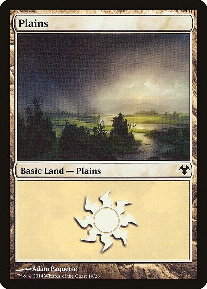 Plains 19/26 (Magic Modern Event Deck)  | Good Games Modbury