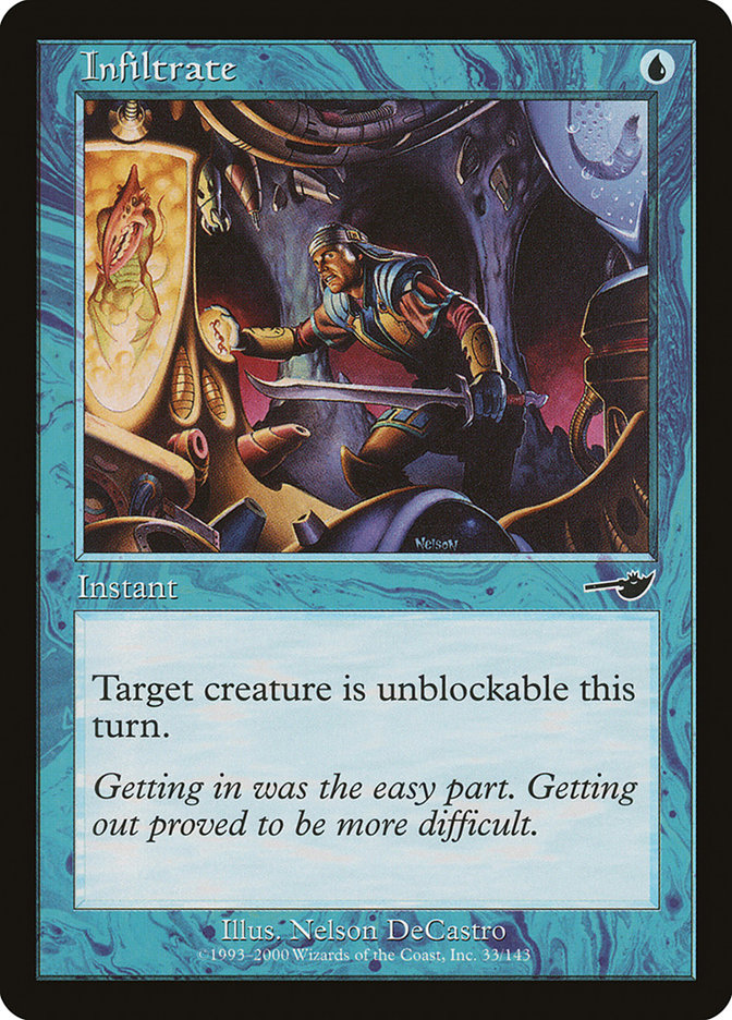 Infiltrate 33/143 (Nemesis)  - Foil | Good Games Modbury