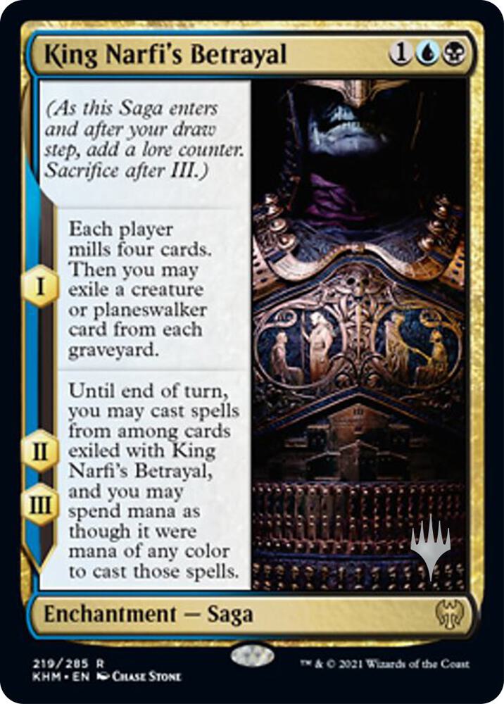 King Narfis Betrayal 219 (Promo Pack: Kaldheim)  | Good Games Modbury