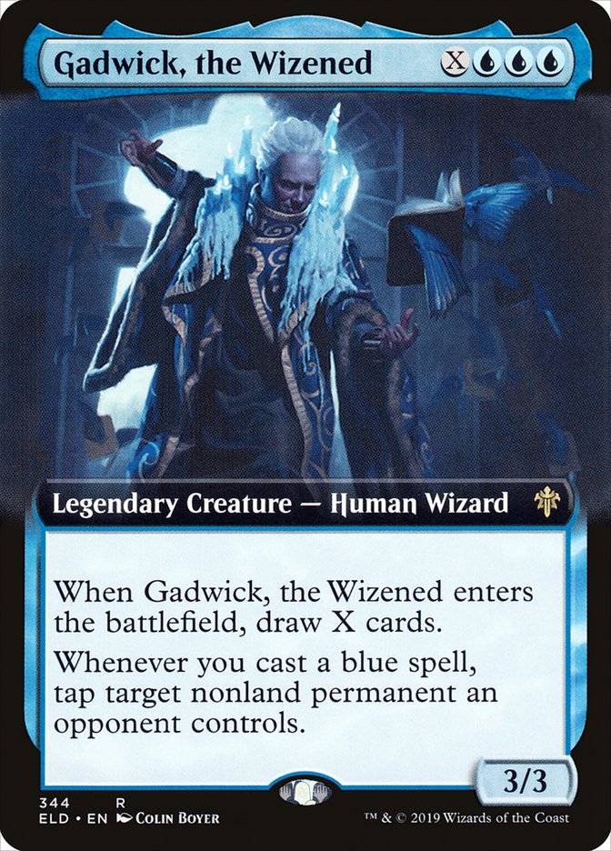 Gadwick, the Wizened (Extended Art) [Throne of Eldraine] | Good Games Modbury