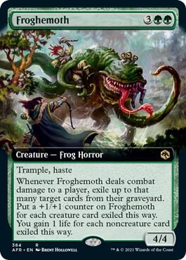 Froghemoth Extended Art 384/281 (Adventures in the Forgotten Realms)  | Good Games Modbury