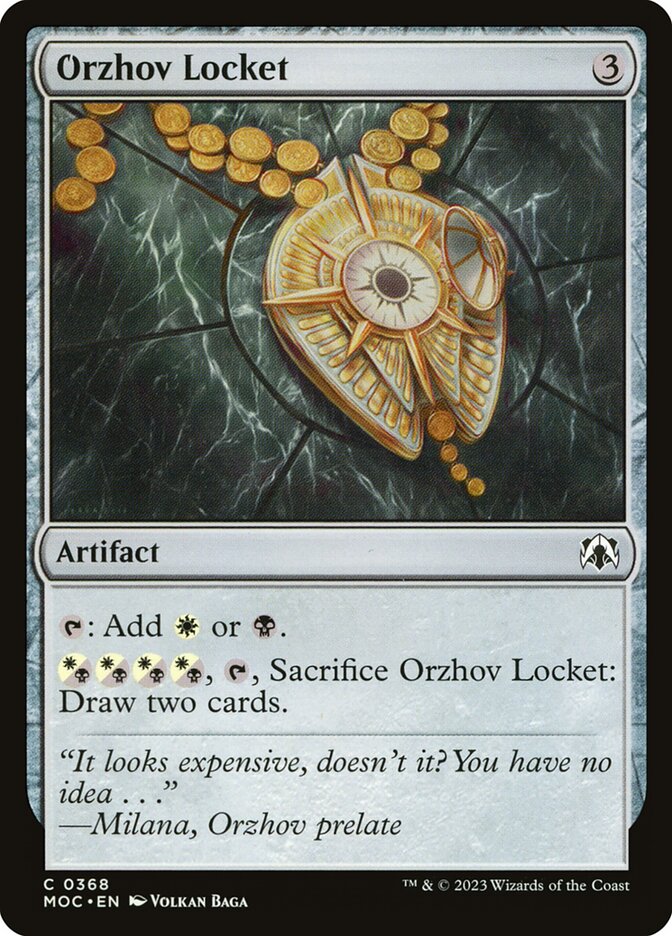 Orzhov Locket 368/444 (Commander: March of the Machine)  | Good Games Modbury