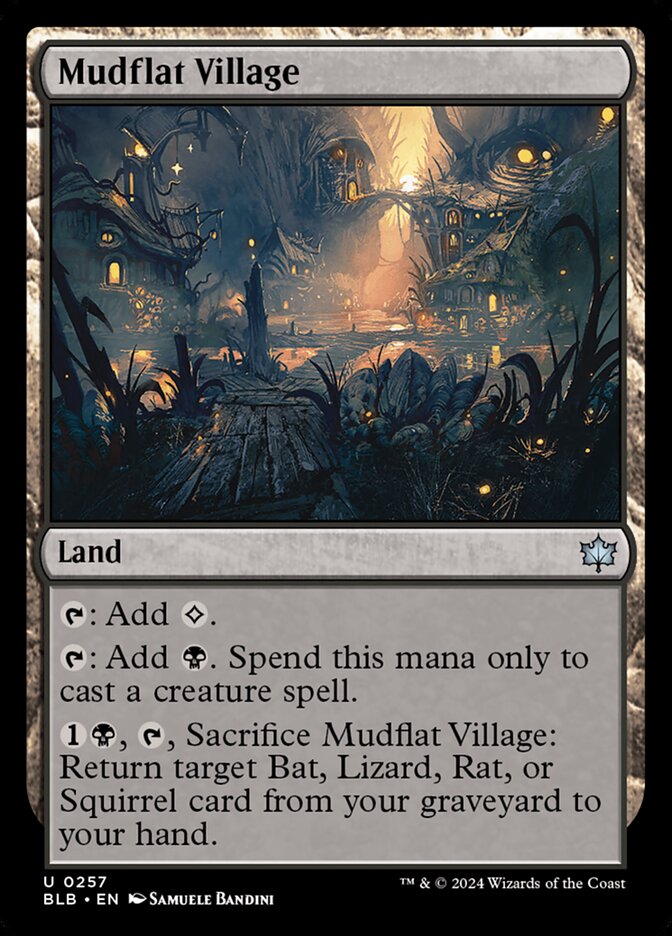 Mudflat Village 257 (Bloomburrow)  | Good Games Modbury