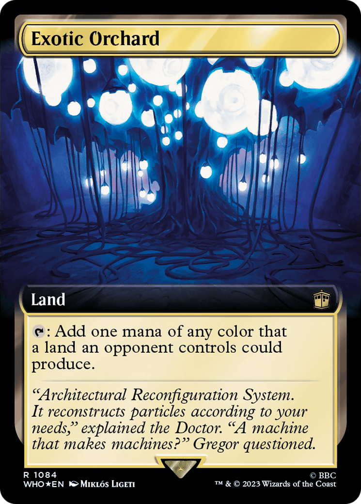 Exotic Orchard (Extended Art) (Surge Foil) [Doctor Who] | Good Games Modbury