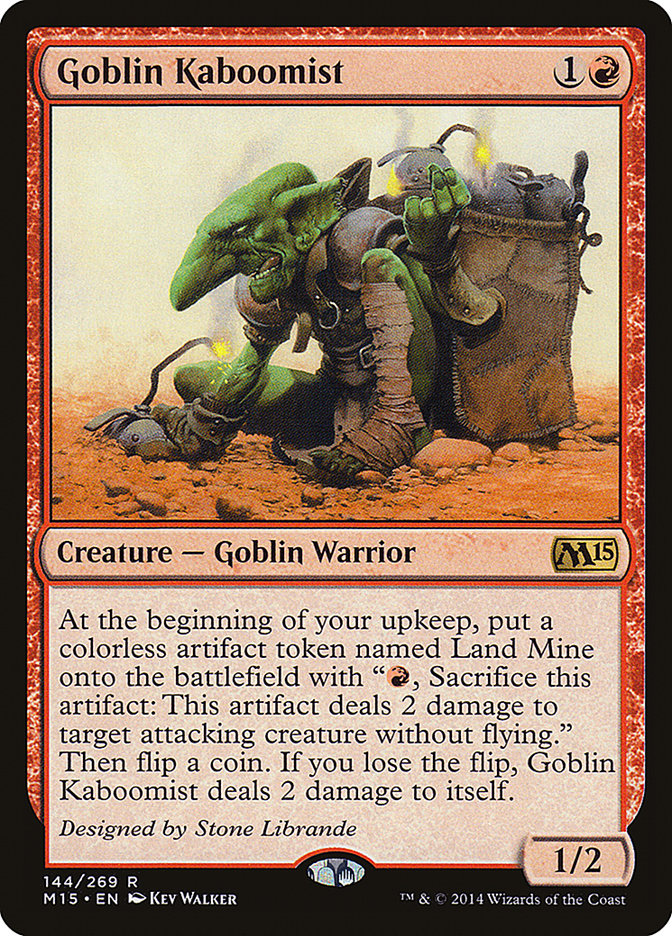 Goblin Kaboomist 144/269 (Magic 2015 (M15))  - Foil | Good Games Modbury